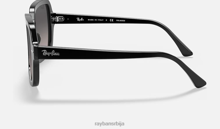 Ray-Ban рб2188 P0HP1577 наочаре за сунце полирана црно/сива Жене