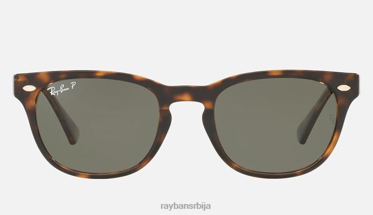 Ray-Ban рб4140 P0HP1571 наочаре за сунце полирана светло хавана/зелена Жене