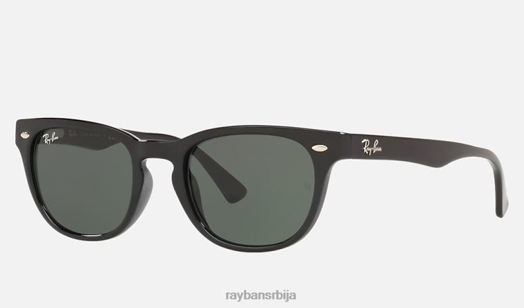 Ray-Ban рб4140 P0HP1572 наочаре за сунце полирана црно/зелена Жене