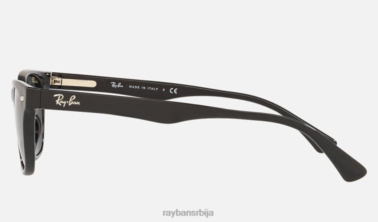 Ray-Ban рб4140 P0HP1572 наочаре за сунце полирана црно/зелена Жене