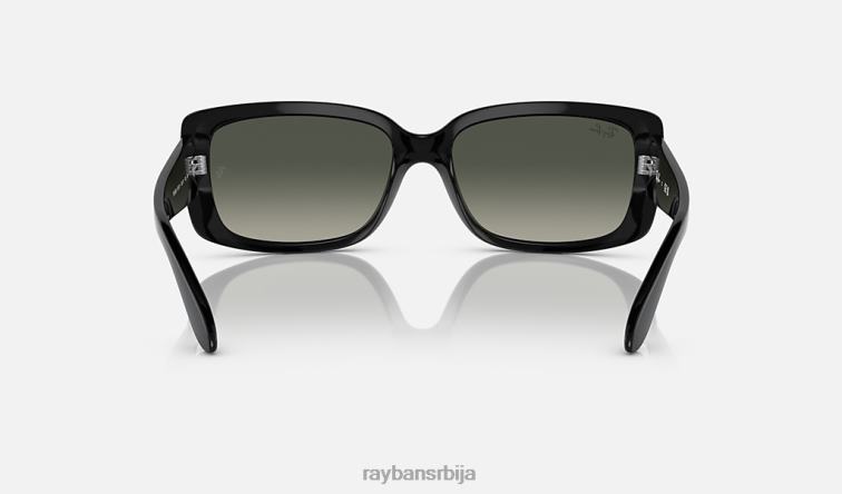 Ray-Ban рб4389 P0HP1583 наочаре за сунце полирана црно/сива Жене