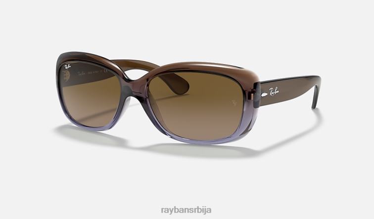 Ray-Ban јацкие охх P0HP1564 наочаре за сунце полирано браон/браон Жене