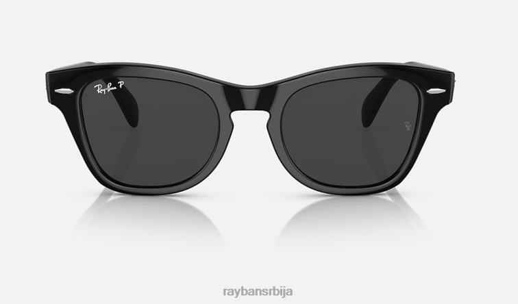 Ray-Ban рб0707с P0HP404 наочаре за сунце полирана црна/црна мушкарци