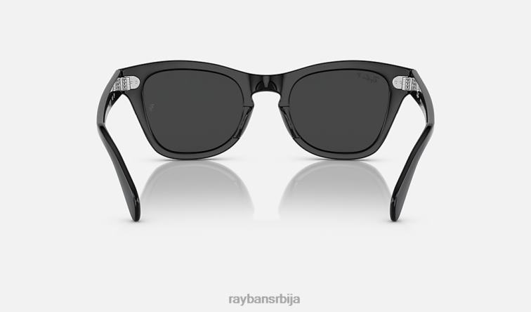 Ray-Ban рб0707с P0HP404 наочаре за сунце полирана црна/црна мушкарци