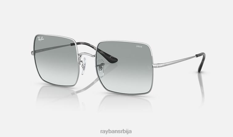 Ray-Ban трг 1971. опрани еволуирати P0HP1004 наочаре за сунце полирани сребрни/светлоплави фотохром мушкарци