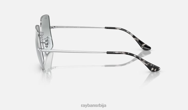 Ray-Ban трг 1971. опрани еволуирати P0HP1004 наочаре за сунце полирани сребрни/светлоплави фотохром мушкарци