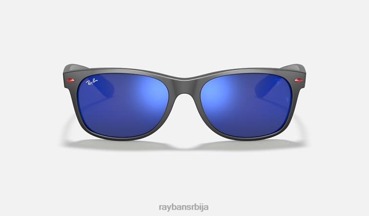 Ray-Ban рб2132м сцудериа феррари колекција P0HP1000 наочаре за сунце мат црна/плава мушкарци