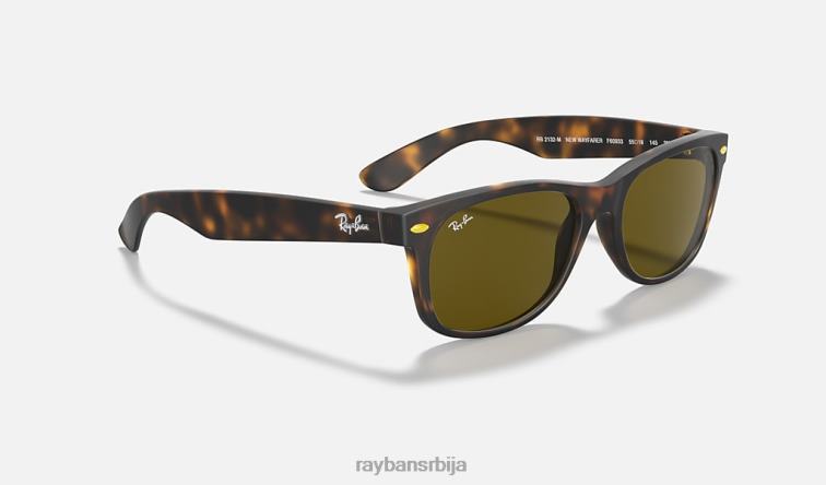 Ray-Ban рб2132м сцудериа феррари колекција P0HP998 наочаре за сунце углачана хавана/браон мушкарци