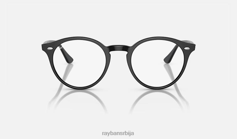 Ray-Ban рб2180 транзиције P0HP589 наочаре за сунце полирана црна/провидна/плава мушкарци