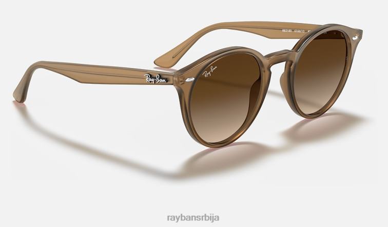 Ray-Ban рб2180 P0HP76 наочаре за сунце полирани светло браон/браон мушкарци