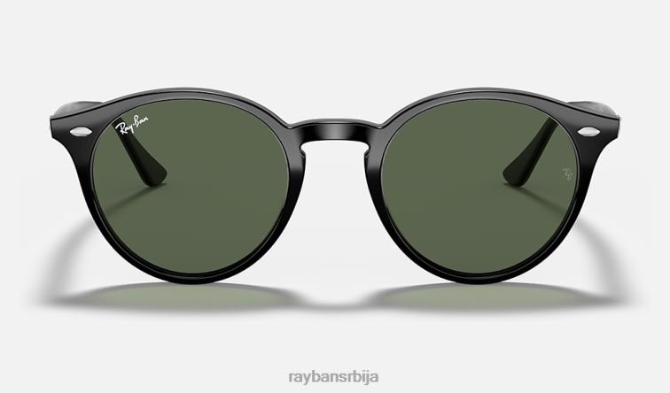Ray-Ban рб2180 P0HP77 наочаре за сунце полирана црна/тамно зелена мушкарци