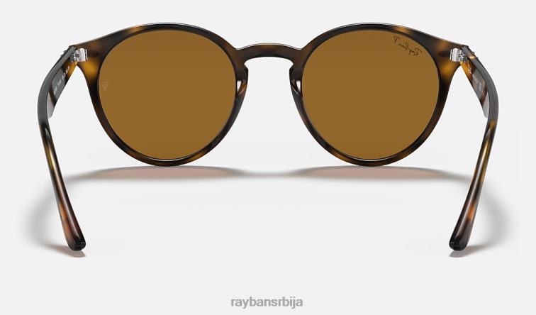 Ray-Ban рб2180 P0HP79 наочаре за сунце полирано светло хавана/браон мушкарци