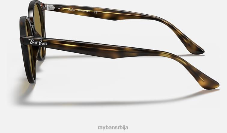 Ray-Ban рб2180 P0HP80 наочаре за сунце углачан светло хавана/тамно браон мушкарци