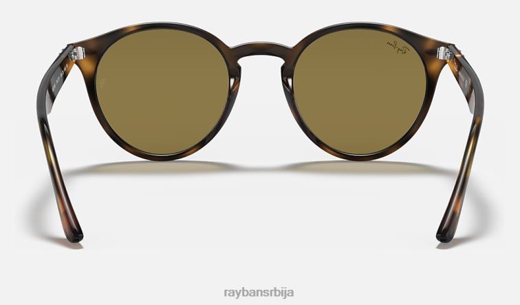 Ray-Ban рб2180 P0HP80 наочаре за сунце углачан светло хавана/тамно браон мушкарци