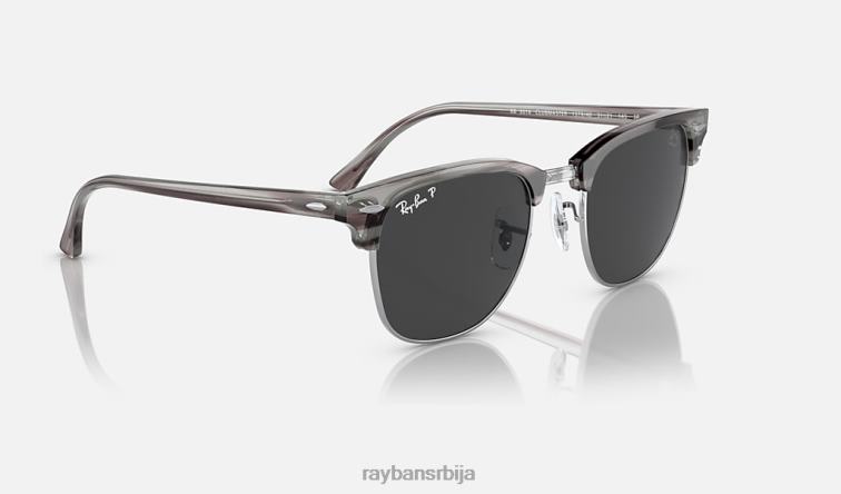 Ray-Ban рб3016 цлубмастер Диснеи Мицкеи Моусе P0HP1536 наочаре за сунце полирана сива хавана/сива мушкарци