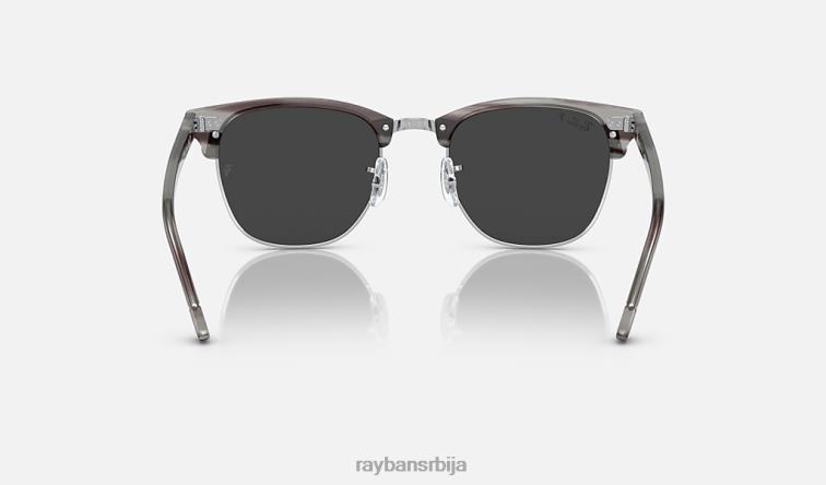 Ray-Ban рб3016 цлубмастер Диснеи Мицкеи Моусе P0HP1536 наочаре за сунце полирана сива хавана/сива мушкарци