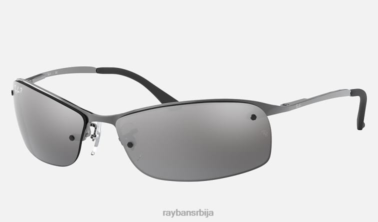 Ray-Ban рб3183 P0HP677 наочаре за сунце углачан гунметал/сребро мушкарци