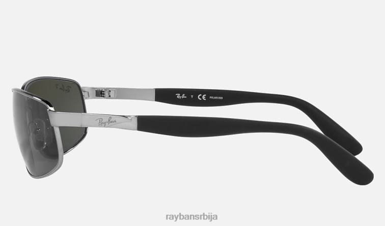 Ray-Ban рб3254 P0HP1473 наочаре за сунце углачано метално/кристално зелено мушкарци