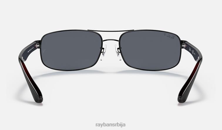 Ray-Ban рб3445 P0HP805 наочаре за сунце мат црна/сива мушкарци