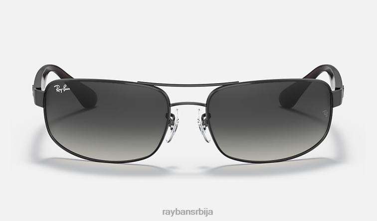 Ray-Ban рб3445 P0HP806 наочаре за сунце мат црна/сива мушкарци