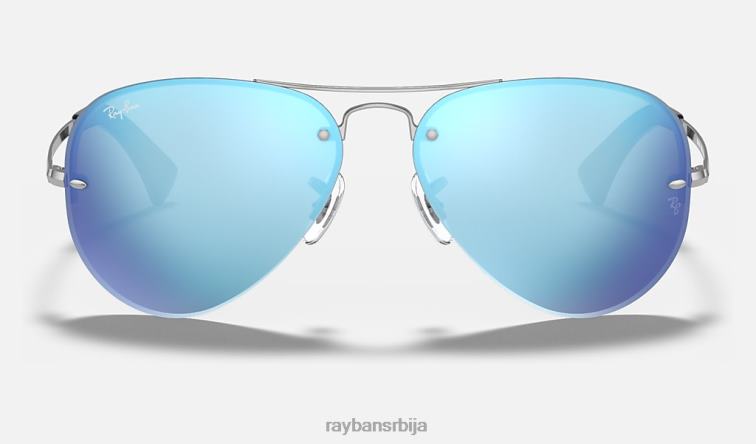 Ray-Ban рб3449 P0HP685 наочаре за сунце углачан гунметал/плаво мушкарци