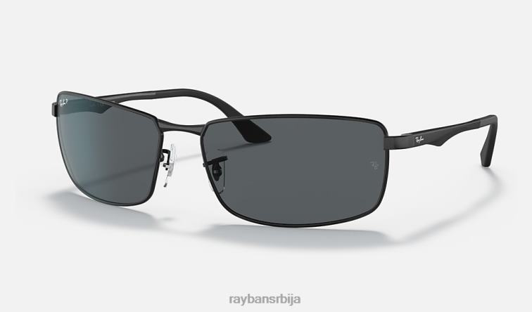 Ray-Ban рб3498 P0HP712 наочаре за сунце мат црна/сива мушкарци