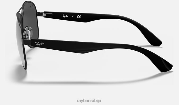 Ray-Ban рб3523 P0HP1165 наочаре за сунце мат црна/сива мушкарци