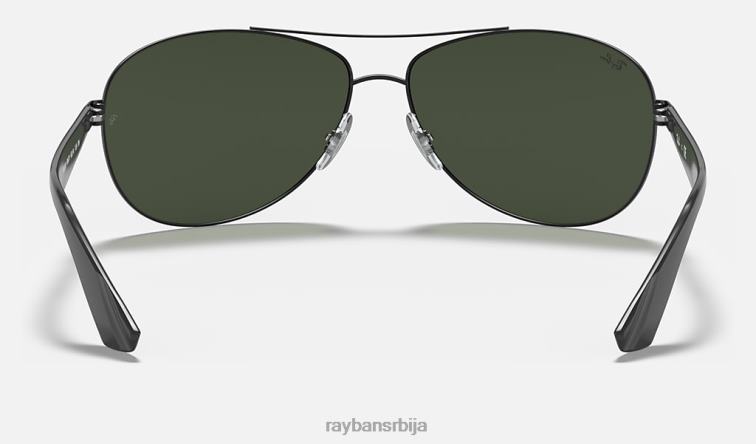 Ray-Ban рб3526 P0HP1110 наочаре за сунце мат црна/зелена мушкарци