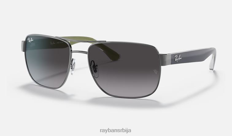 Ray-Ban рб3530 P0HP764 наочаре за сунце углачан гунметал/сива мушкарци
