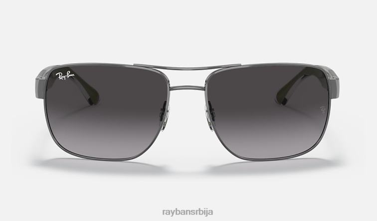 Ray-Ban рб3530 P0HP764 наочаре за сунце углачан гунметал/сива мушкарци