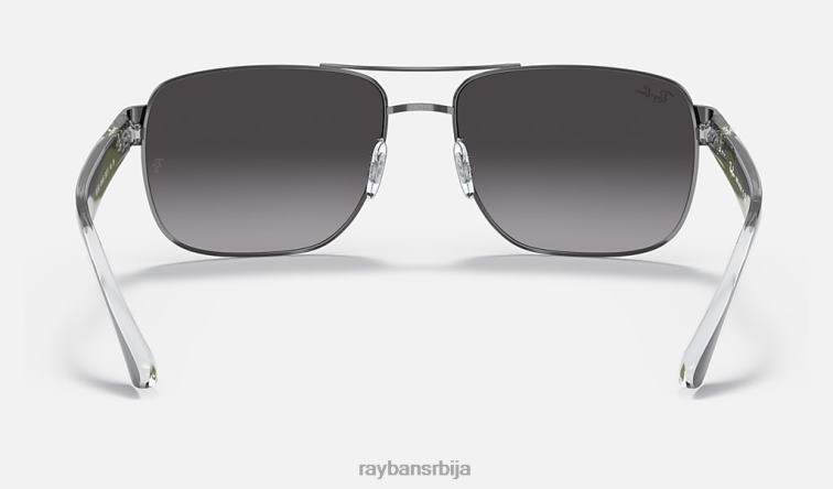 Ray-Ban рб3530 P0HP764 наочаре за сунце углачан гунметал/сива мушкарци