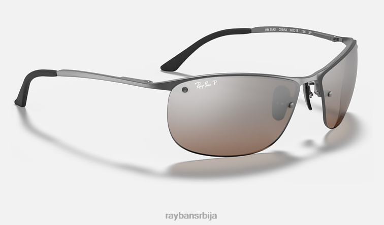 Ray-Ban рб3542 цхроманце P0HP910 наочаре за сунце мат гунметал/сребро мушкарци