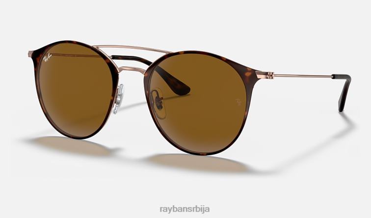 Ray-Ban рб3546 P0HP651 наочаре за сунце углачана хавана/браон мушкарци