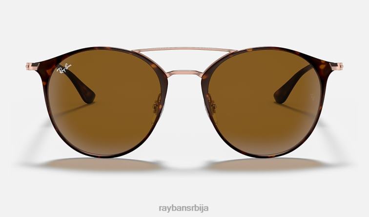 Ray-Ban рб3546 P0HP651 наочаре за сунце углачана хавана/браон мушкарци
