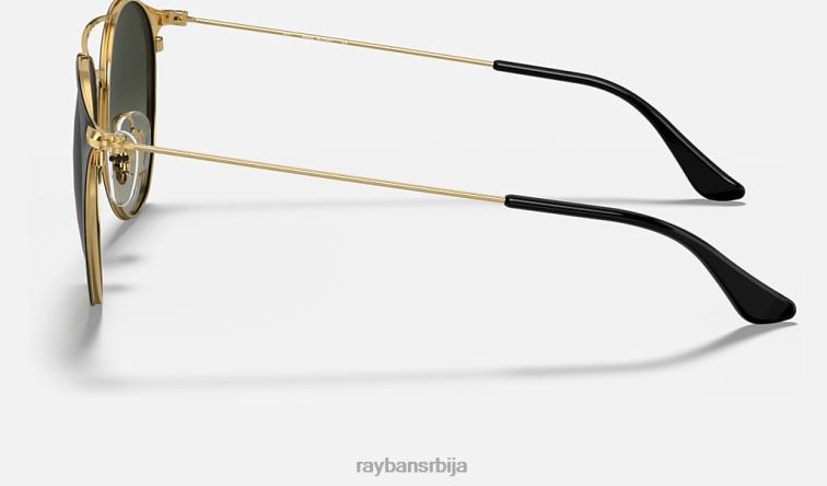 Ray-Ban рб3546 P0HP653 наочаре за сунце полирано црно на златно/сиво мушкарци
