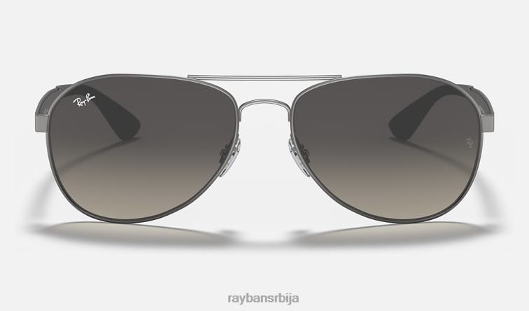 Ray-Ban рб3549 P0HP875 наочаре за сунце мат гунметал/сива мушкарци