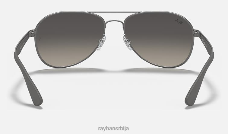 Ray-Ban рб3549 P0HP875 наочаре за сунце мат гунметал/сива мушкарци