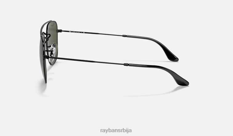 Ray-Ban рб3557 P0HP1147 наочаре за сунце полирана црно/зелена мушкарци
