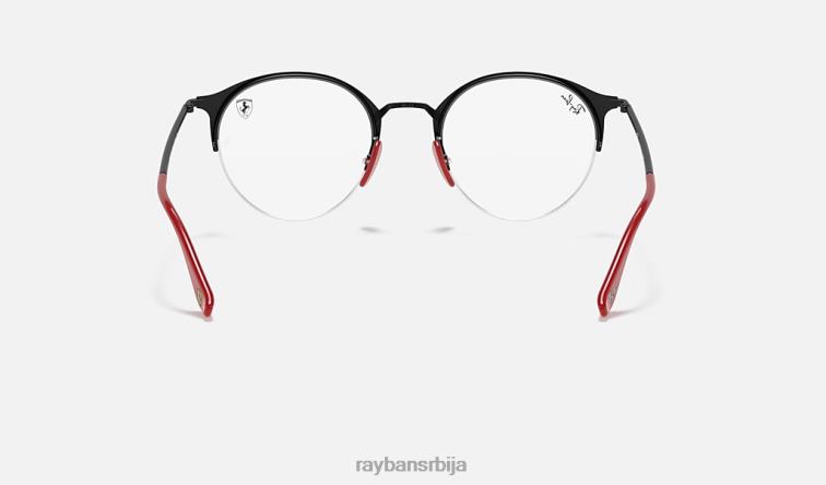Ray-Ban рб3578вм сцудериа феррари колекција P0HP2418 наочаре за сунце мат црна мушкарци