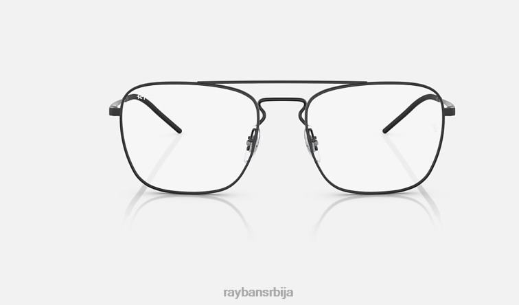 Ray-Ban рб3588 транзиције P0HP1245 наочаре за сунце мат црна/провидна/сива мушкарци