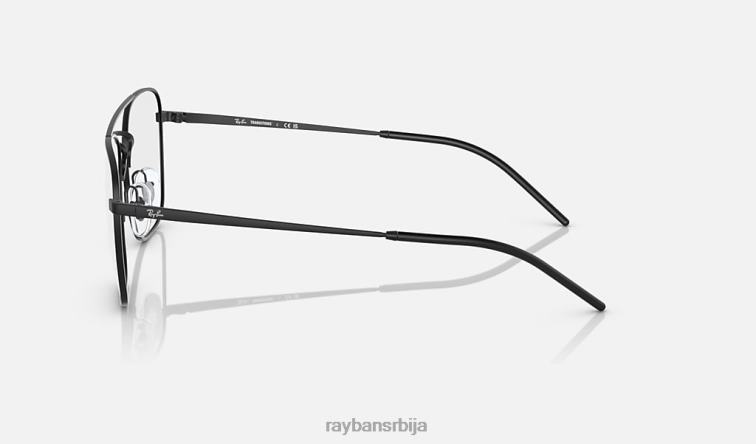 Ray-Ban рб3588 транзиције P0HP1245 наочаре за сунце мат црна/провидна/сива мушкарци