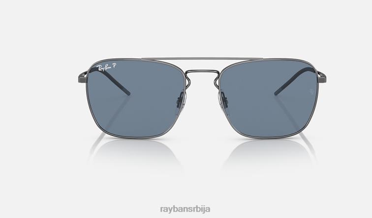 Ray-Ban рб3588 P0HP421 наочаре за сунце углачан гунметал/плаво мушкарци