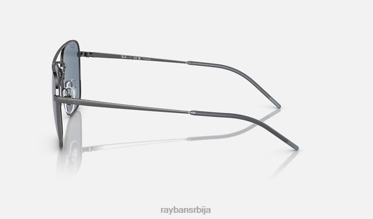 Ray-Ban рб3588 P0HP421 наочаре за сунце углачан гунметал/плаво мушкарци