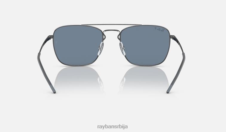 Ray-Ban рб3588 P0HP421 наочаре за сунце углачан гунметал/плаво мушкарци