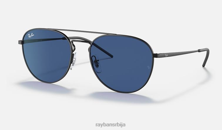 Ray-Ban рб3589 P0HP796 наочаре за сунце мат црна/плава мушкарци