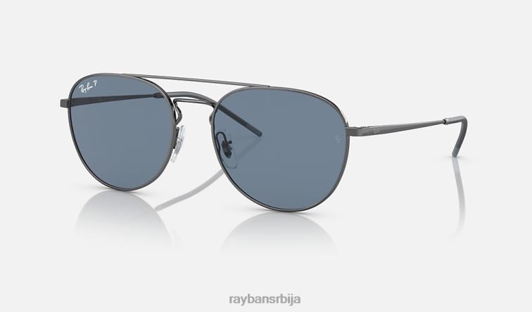 Ray-Ban рб3589 P0HP797 наочаре за сунце углачан гунметал/плаво мушкарци