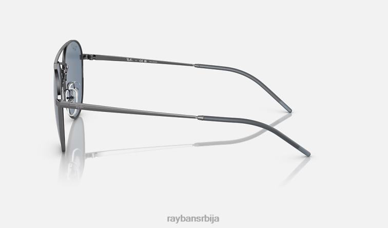 Ray-Ban рб3589 P0HP797 наочаре за сунце углачан гунметал/плаво мушкарци