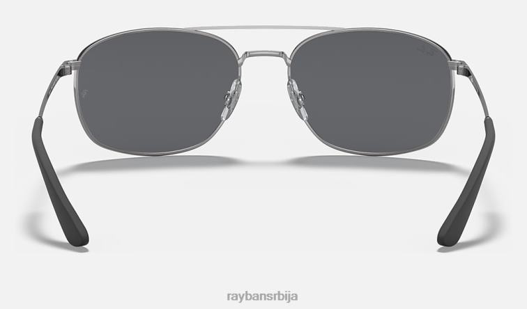 Ray-Ban рб3654 P0HP317 наочаре за сунце углачан гунметал/сива мушкарци