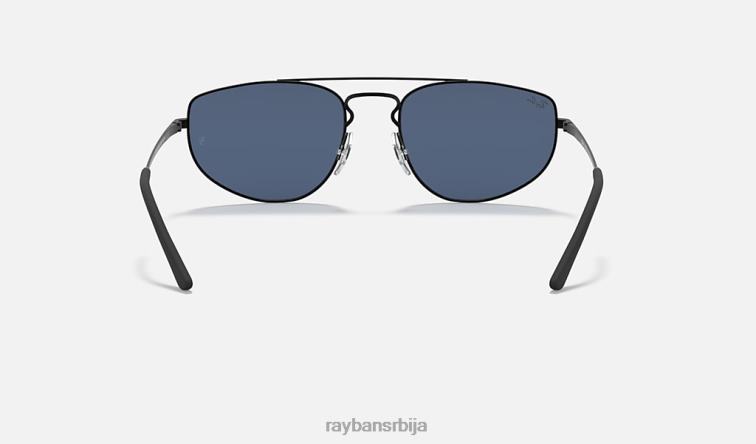 Ray-Ban рб3668 P0HP365 наочаре за сунце мат црна/тамно плава мушкарци