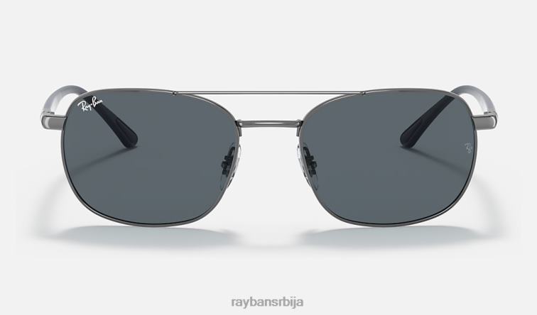 Ray-Ban рб3670 P0HP1113 наочаре за сунце углачан гунметал/плаво/сиво мушкарци